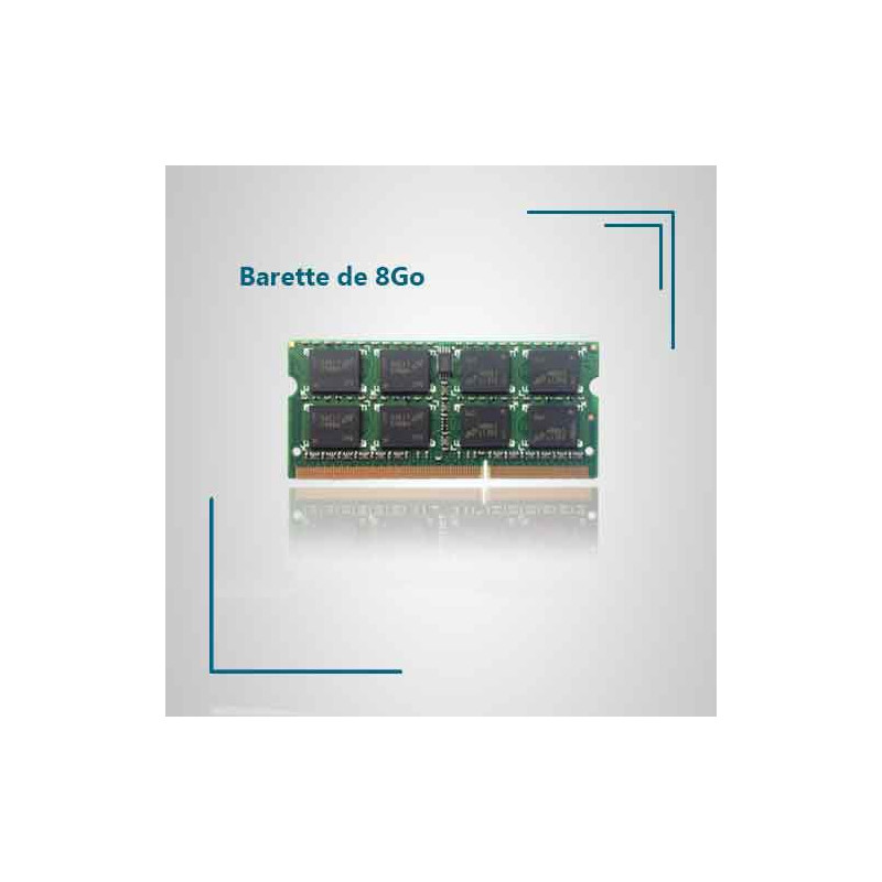 Carte mémoire RAM portable 204 broches DDR3L résistante à l'usure et à la  corrosion pour ordinateur portable, ordinateur portable (1333 MHz, 4 Go)